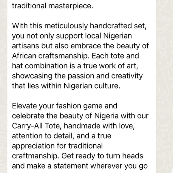 Vintage 💕Kweenzyafrik Ankara printed handmade Keimie Carry  all Tote hat set - Picture 10 of 14